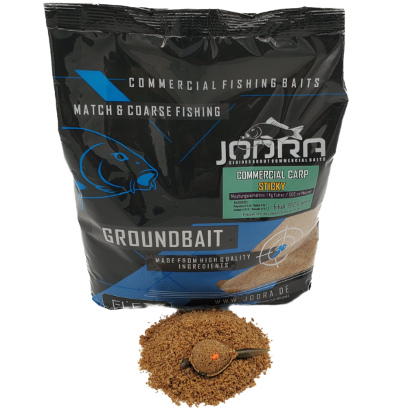 Jodra Method Mix - Commercial Carp STICKY (gute Bindung)